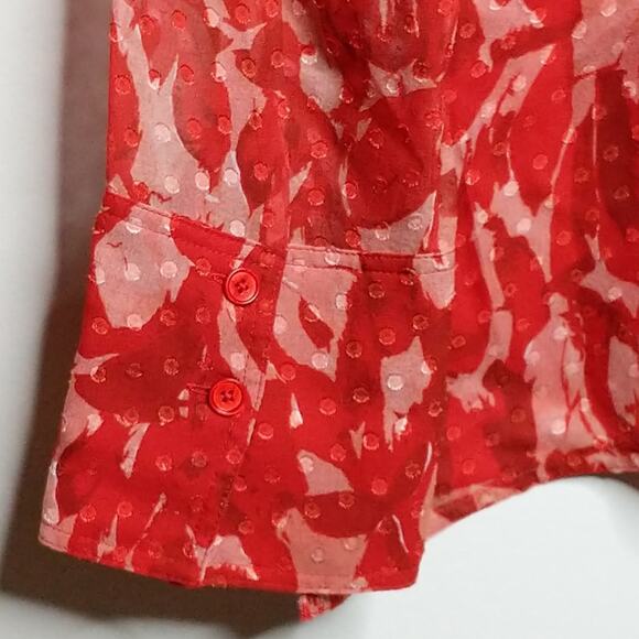 GREY Jason Wu Clip Dot Tie Blouse - Size 10 - NWT - Picture 6 of 9